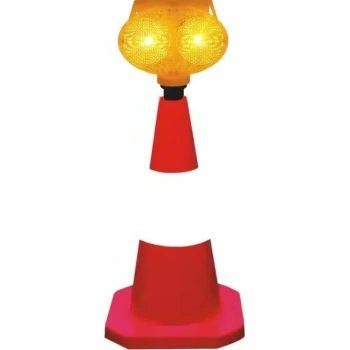 20W Solar Fener ; 320lm ; İKAZ