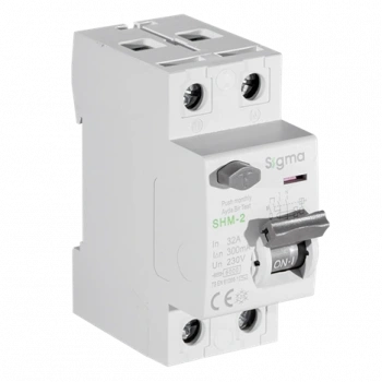 2x32A 300mA Kaçak Akım Koruma Şalteri (AC Tipi) ; 6kA