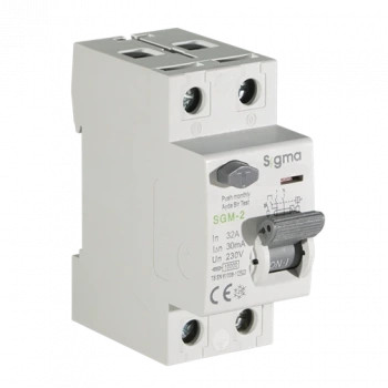 2x32A 30mA Kaçak Akım Koruma Şalteri (AC Tipi) ; 10kA