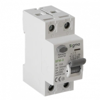 2x63A 300mA Kaçak Akım Koruma Şalteri (A Tipi) ; 10kA