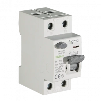 2x80A 30mA Kaçak Akım Koruma Şalteri (AC Tipi) ; 10kA