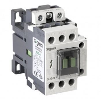 3x50A 3 Kutuplu Çift Bobin Girişli Yeni Nesil Güç Kontaktörü ; Anma Gücü : 22kW