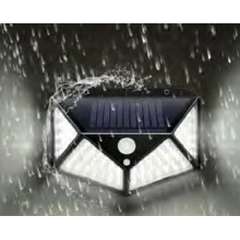 40W Solar Duvar Apliği ; Sensörlü ; 640lm ; 6500K-3200K