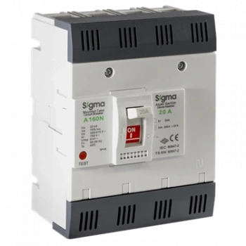 4x25A 4 Kutuplu Termik-Manyetik Açtırma Üniteli Sabit Tip AG Devre Kesici