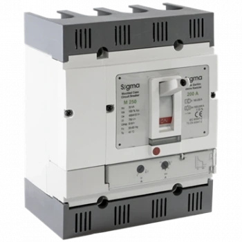 4x500A 4 Kutuplu Termik-Manyetik Açtırma Üniteli Ayarlı Tip AG Devre Kesici