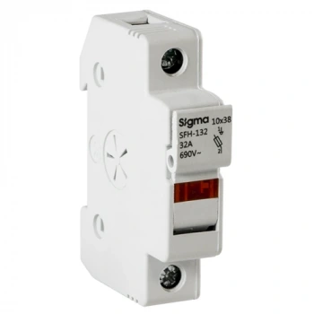 50A Silindirik (Kartuş) Sigorta Yuvası ; Kutup Sayısı : 1