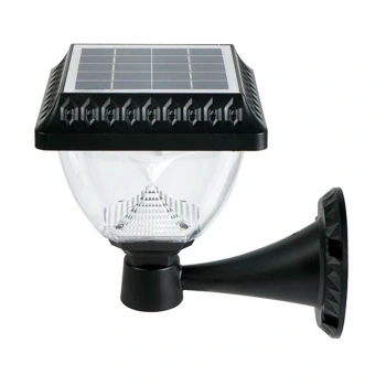 50W Solar Bahçe Armatürü ; Kumandalı ; 1000lm ; 6500K-3200K-RGB Seçmeli