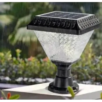 50W Solar Bahçe Armatürü ; Kumandalı ; 1000lm ; 6500K-3200K-RGB Seçmeli