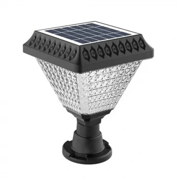 50W Solar Bahçe Armatürü ; Kumandalı ; 1000lm ; 6500K-3200K-RGB Seçmeli