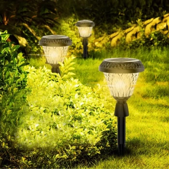 50W Solar Bahçe Armatürü ; Kumandalı ; 1000lm ; 6500K-3200K-RGB Seçmeli