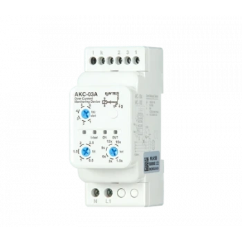 AKC-03A + CT-25 A. Trafosu Akım Koruma Rölesi Set