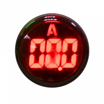 Ledli Ampermetre Göstergeli Sinyal Lambaları; Renk: Kırmızı