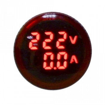 Ledli Voltmetre / Ampermetre Göstergeli Sinyal Lambaları; Renk: Beyaz