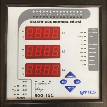 RG3-15CLS Reaktif Güç Kontrol Rölesi