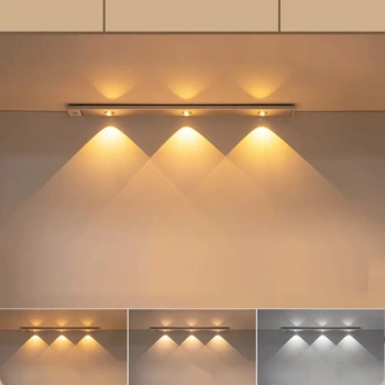 Şarjlı Aplik ; Sensörlü; 6500K-4000K-3200K