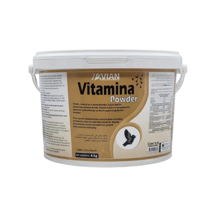 Royal İlaç Vitamina Powder 4 Kg. Vitamin ve Mineral Desteği