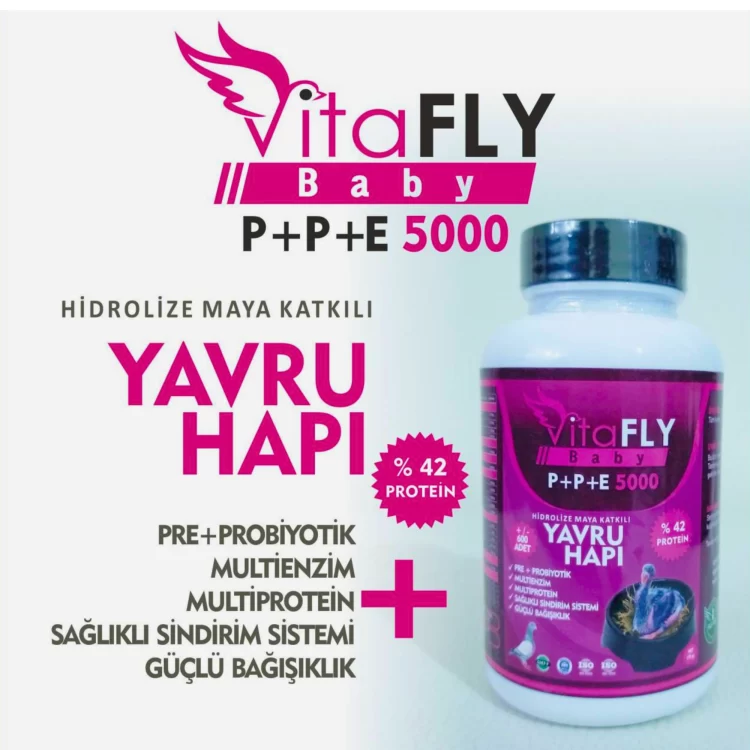 VitaFLY P+P+E 5000 - Yavru Hapı - 700 Adet