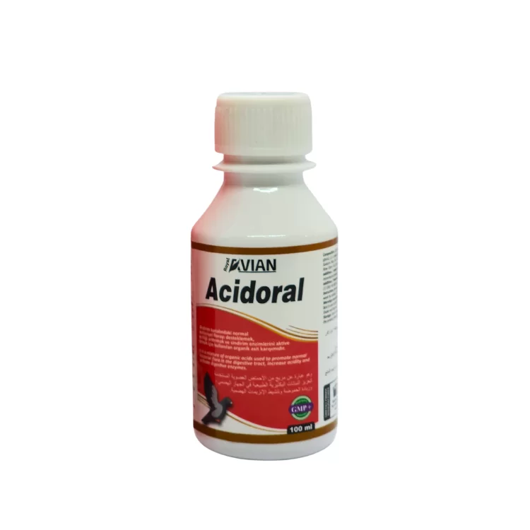 Royal İlaç Acidoral 100 Ml. Kanatlılarda Ve Kuşlarda Ishal Kesici