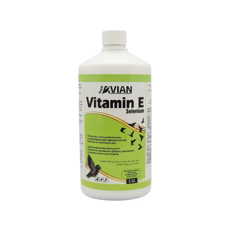 Royal İlaç Vitamin E Selenyum 1Lt Yumurta Verim Arttırıcı