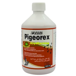 Royal İlaç Pigeorex 500 Ml. Güvercin Ve Kafes Kuşlarında Hırıltı Ve Nefes Açıcı Tamamlayıcı Yem