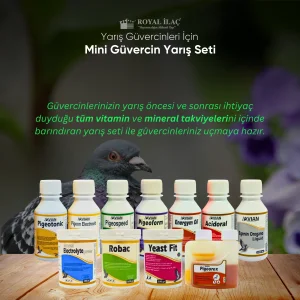 Royal İlaç Mini Güvercin Yarış Seti