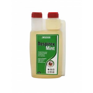 Royal İlaç Respirex Mint 1 Lt. Kanatlılarda Solunum Güçlüğü Nefes Darlığı Balgam Söktürücü
