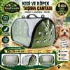 RoyalFarmVet Su Geçirmez Kedi ve Köpek Taşıma Çantası ( Tutma Aparatı ile beraber)