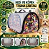 RoyalFarmVet Su Geçirmez Kedi ve Köpek Taşıma Çantası ( Tutma Aparatı ile beraber)