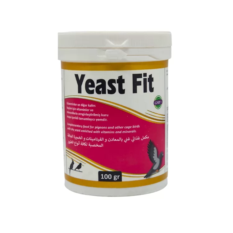 Royal İlaç Yeast Fit 100 Gr Güvercin ve Kafes Kuşları Için Maya Içerikli Yem