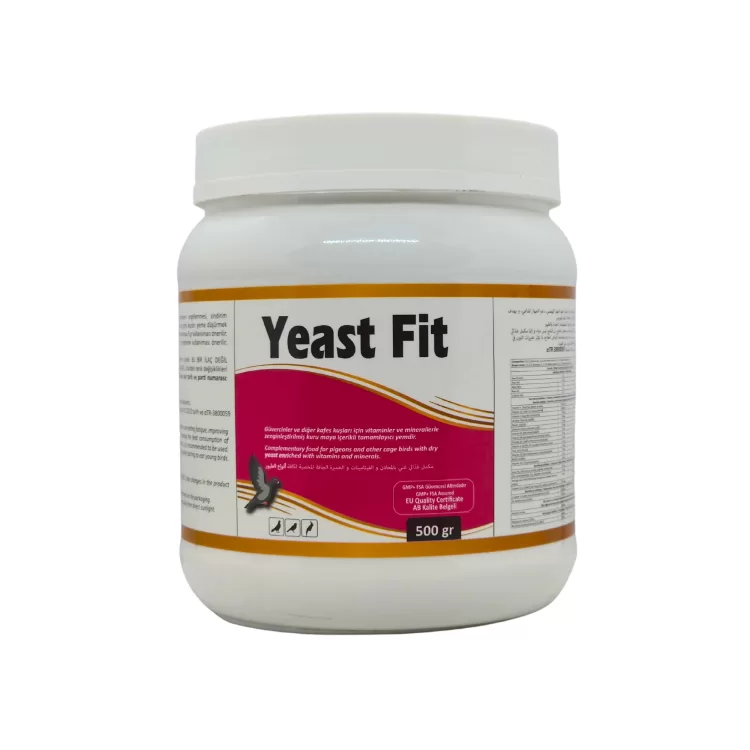 Royal İlaç Yeast Fit 500 Gr. Güvercin ve Kafes Kuşları Için Maya İçerikli Yem