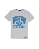 Baskı Detaylı T-shirt Gri