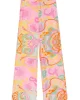 Desenli Pantolon Pembe