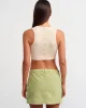 Dikiş Detaylı Crop Top
