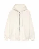 Fermuarlı Sweat Ceket Ekru