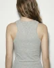 Halter Yaka Basic Fitilli Atlet Karmelanj