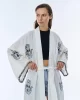 Nakış Detaylı Kimono Natur