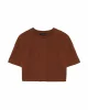 Quzu Basic Tshirt Kahverengi