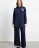 Taş İşleme Detaylı Denim Takım
