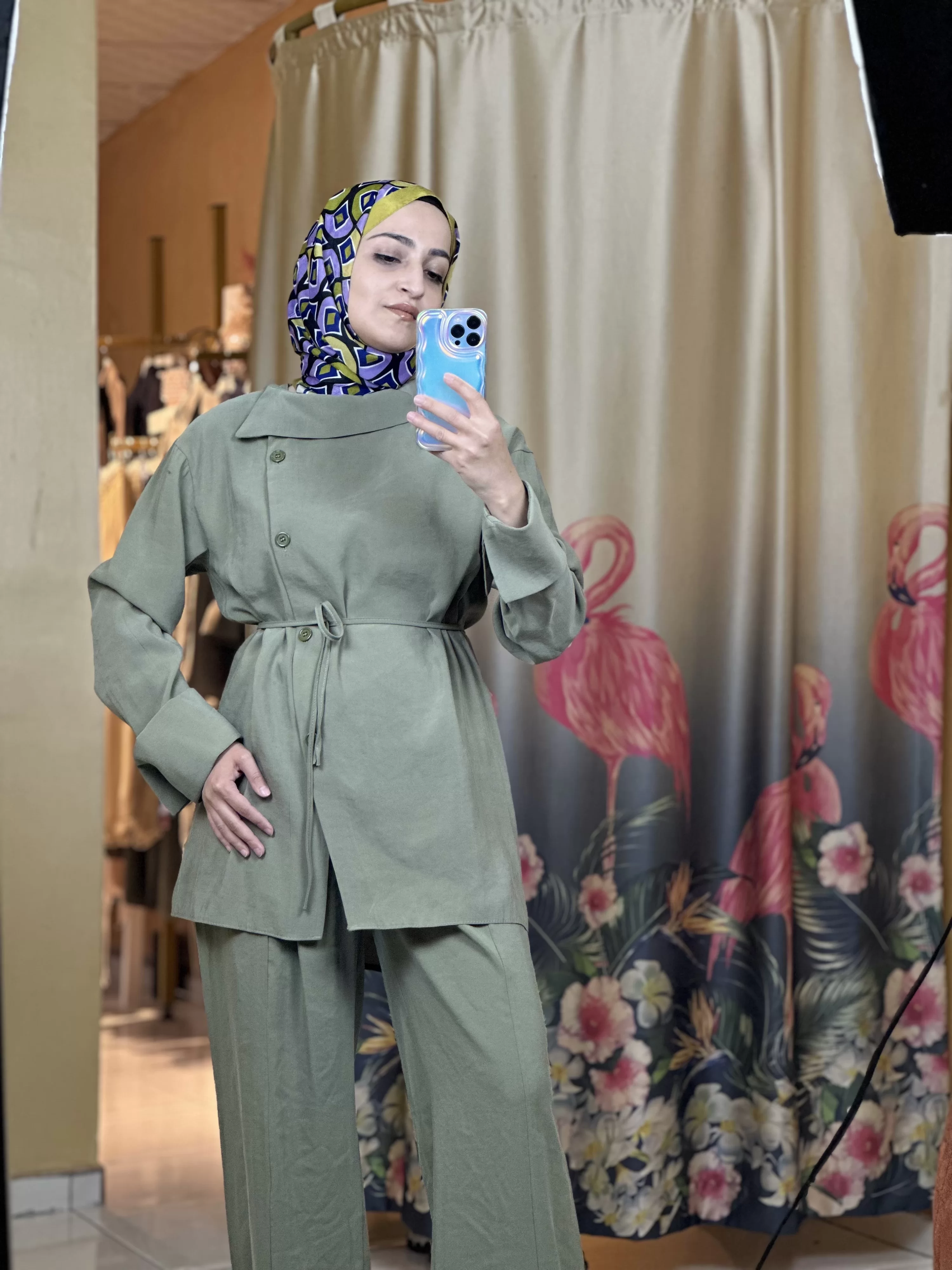 Asimetrik Yaka İkili Takım