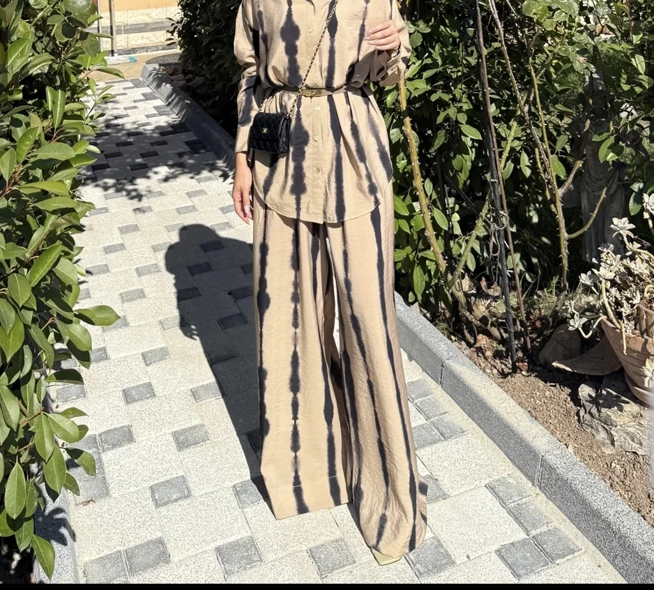 Batik Desenli İkili Takım