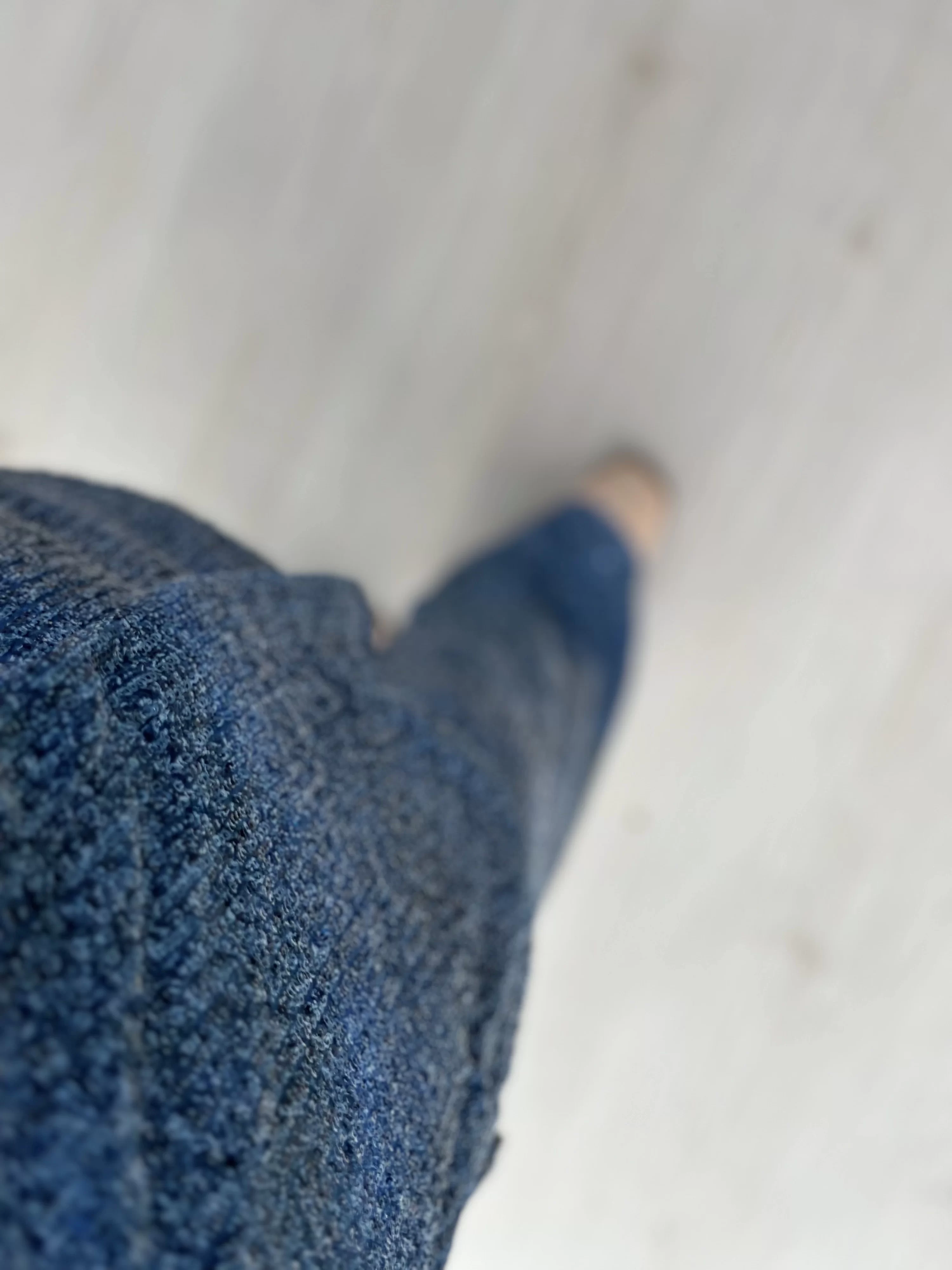 Denim Efektli Payet Gömlek