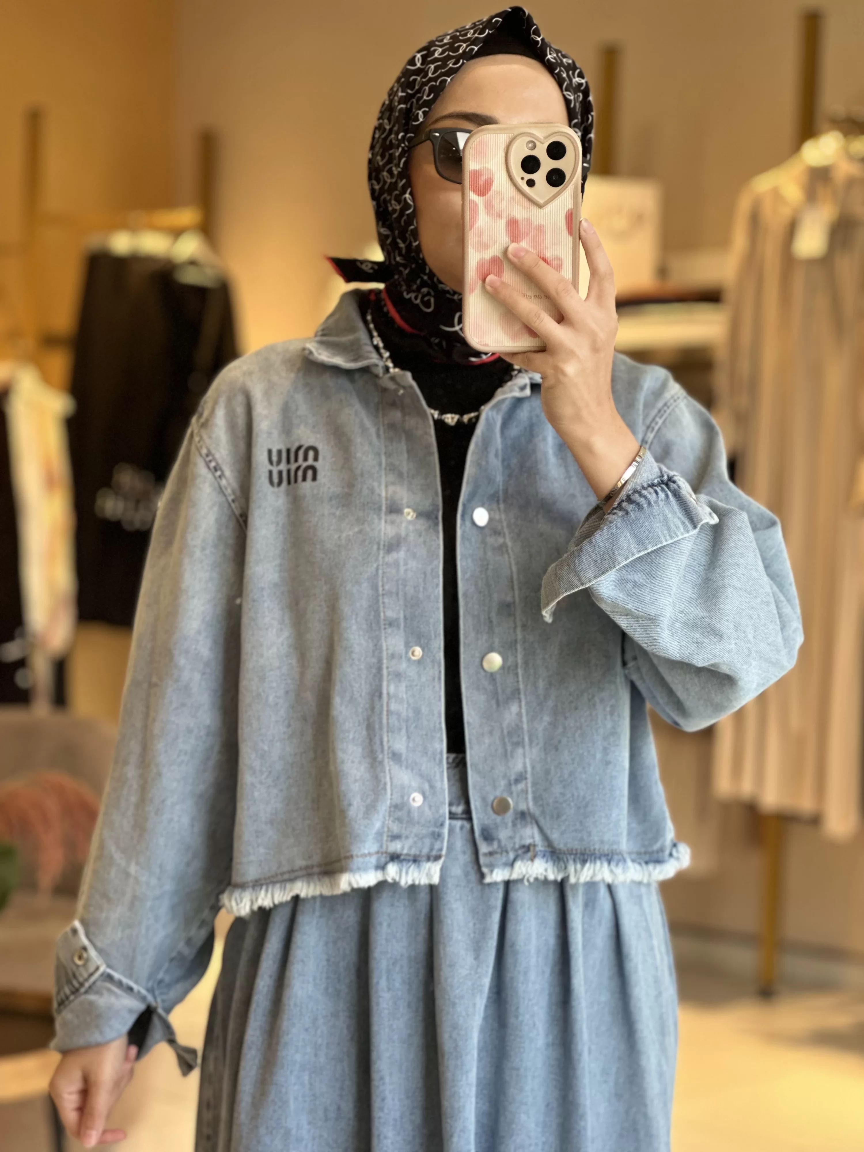Denim İkili Takım