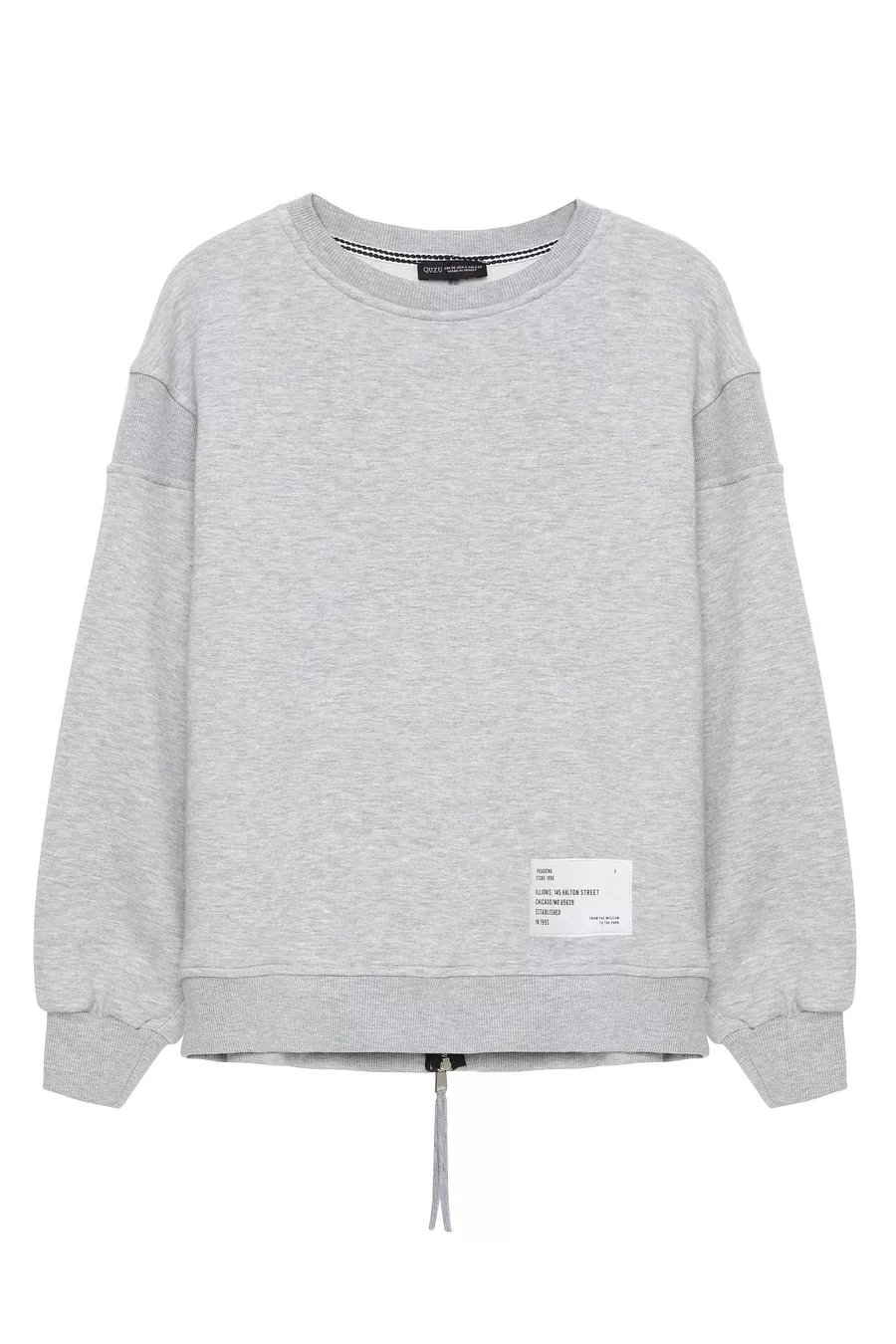 Fermuar Detaylı Sweatshirt