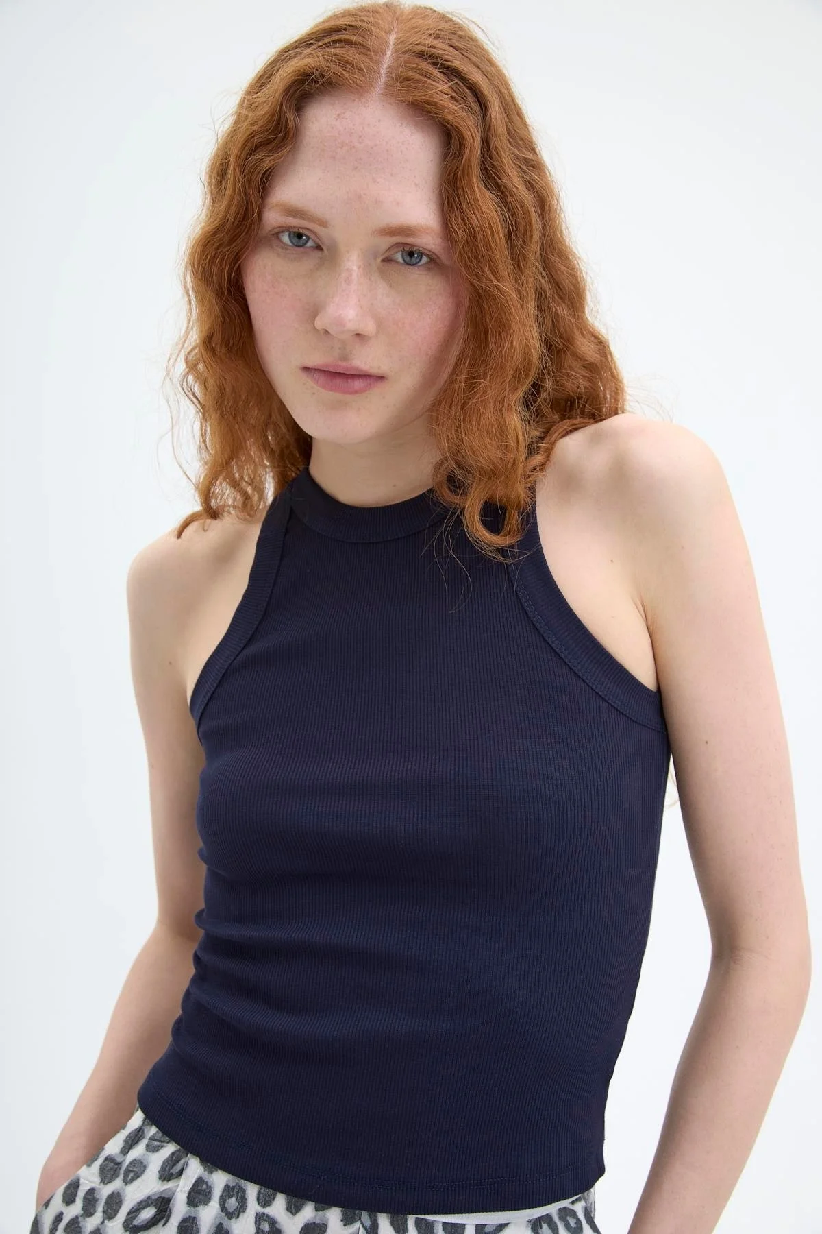 Halter Yaka Basic Fitilli Atlet