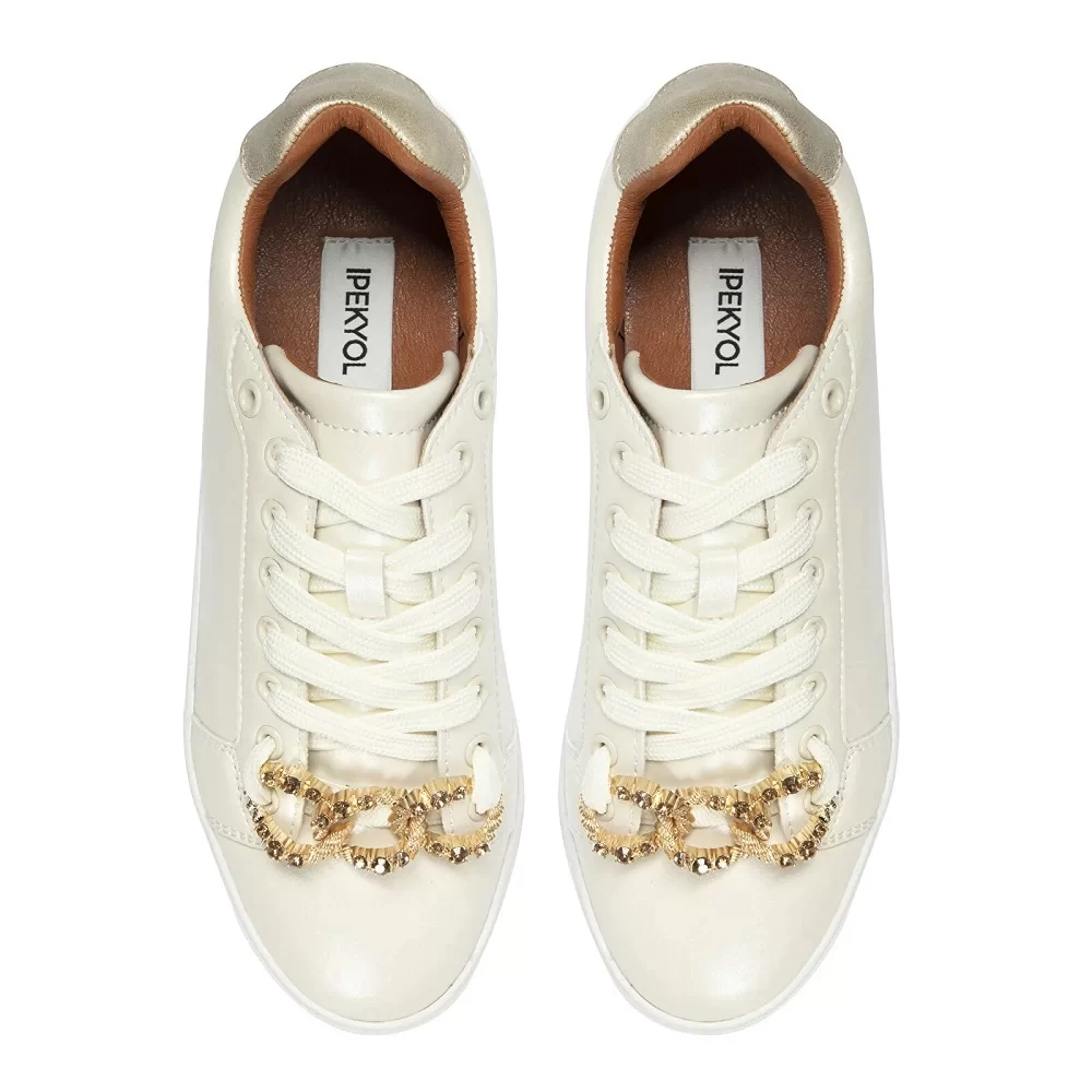 Kırık Beyaz Sneaker