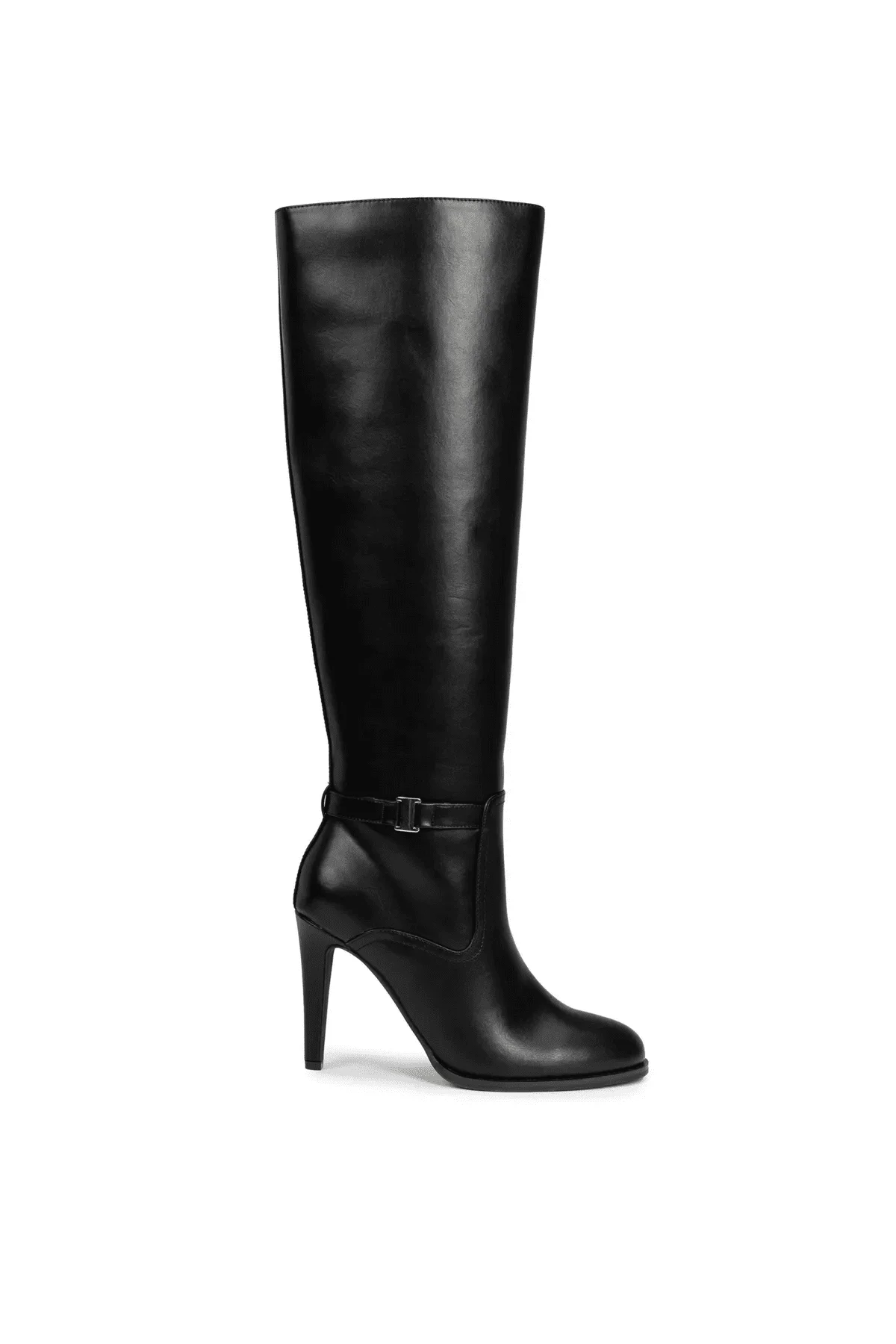 Siyah Topuklu Çizme