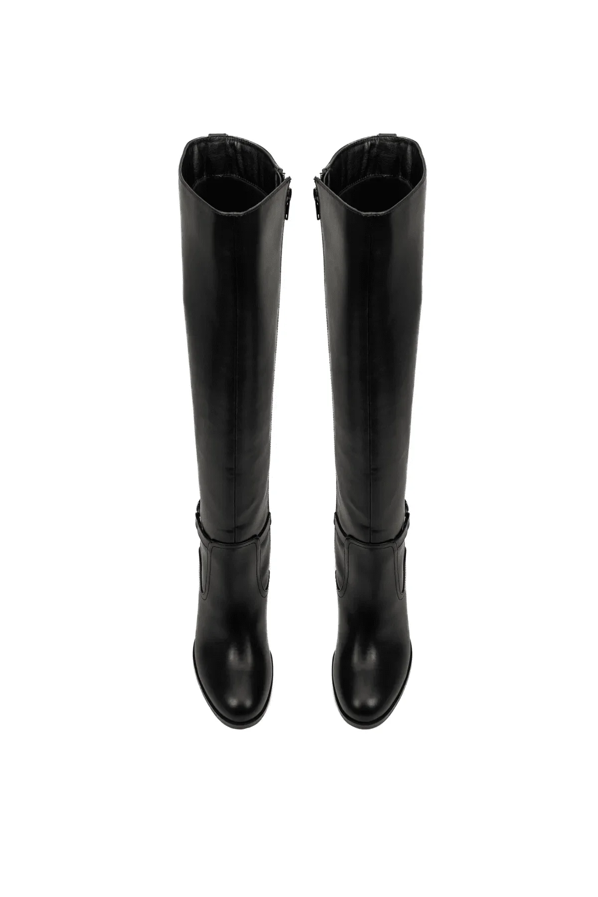 Siyah Topuklu Çizme