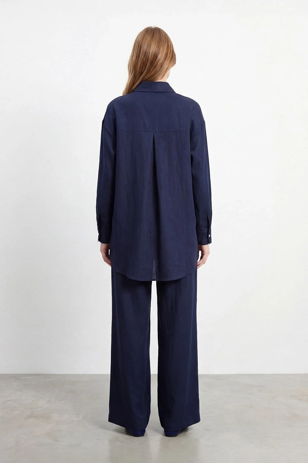 Taş İşleme Detaylı Denim Takım