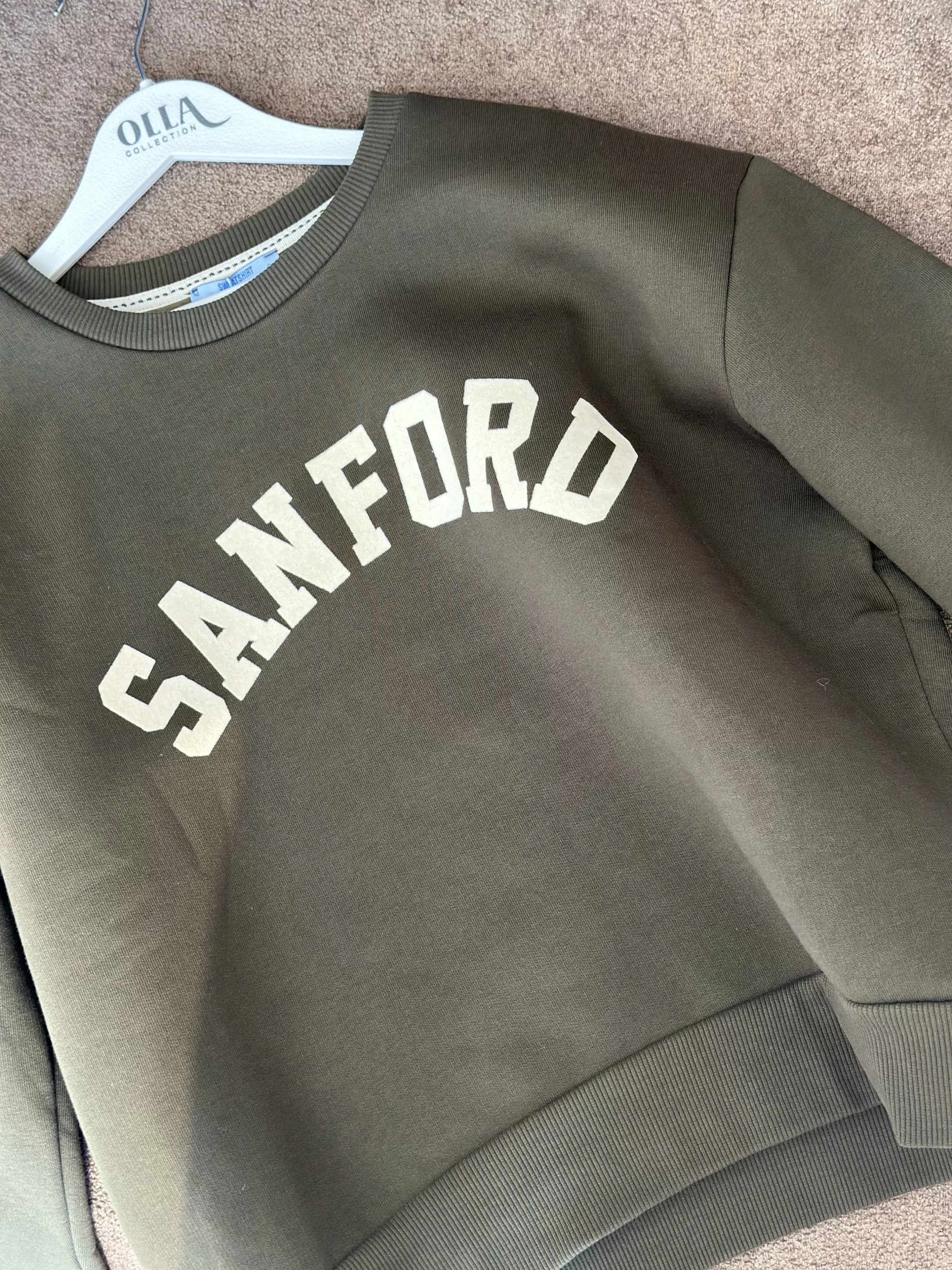 Yazı Baskılı Sweatshirt