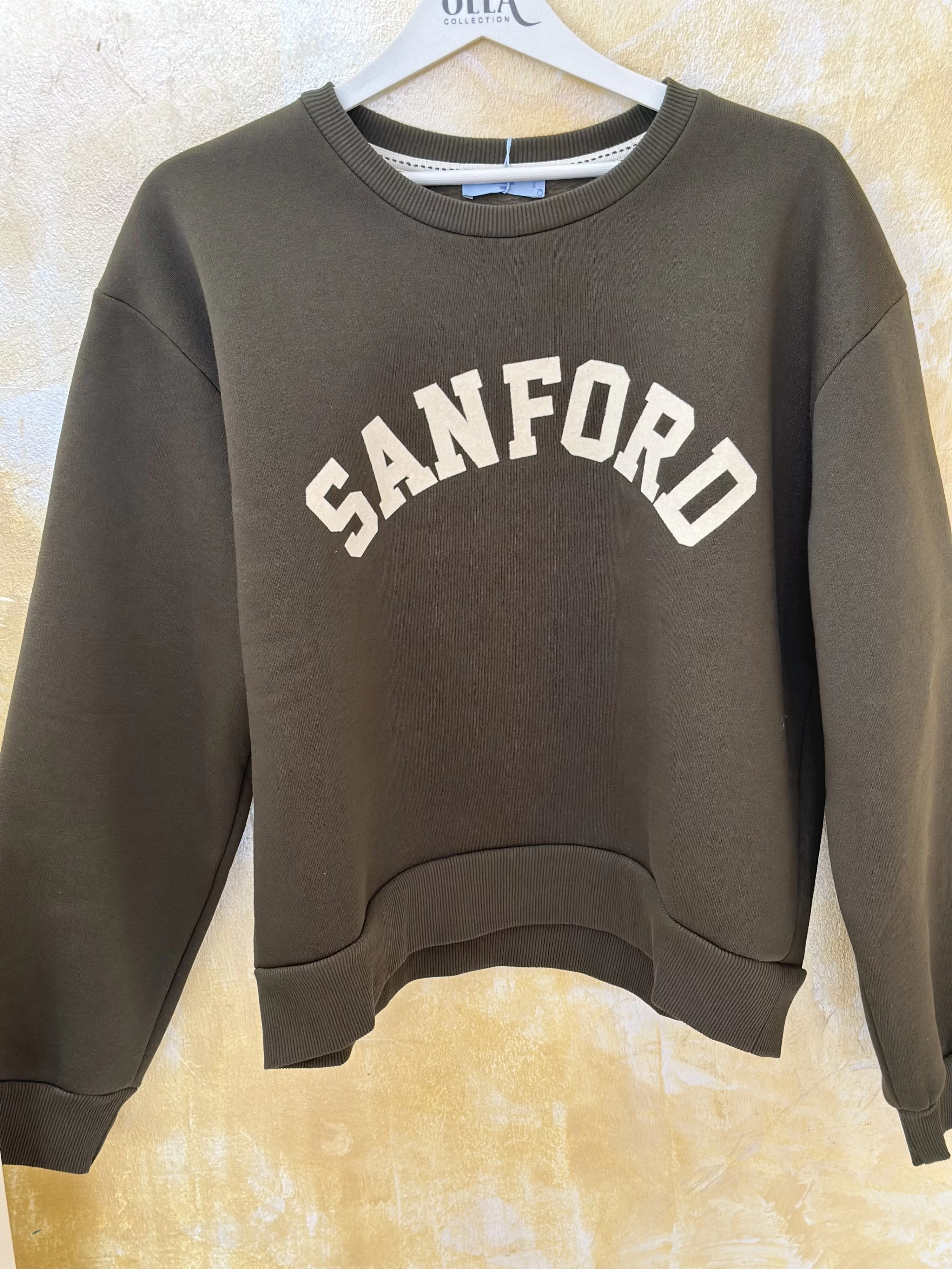 Yazı Baskılı Sweatshirt